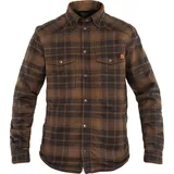 John Doe Motoshirt Hemd Braun L