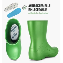 Ladeheid LA-CA-10 Gummistiefel Smaragdgrün 28/29