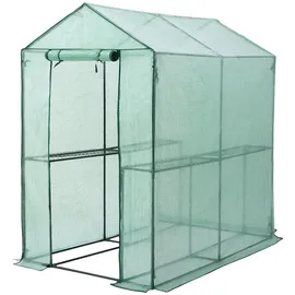 Gardebruk Foliengewächshaus 1,86 x 1,2 x 1,9 m grün