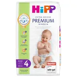HiPP Extra Weiche Premium Windeln Größe 4 (Maxi, 9-14 kg), 96 Stück (2 Packungen mit 48), mit 3-fach Auslaufschutz und Duo Hautschutz