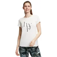 Betty Barclay Kurzarmshirt Betty Barclay Rundhals-Shirt mit Raffung (1-tlg)