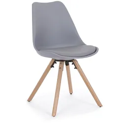 Stuhl New Trend 4er-Set, Grau
