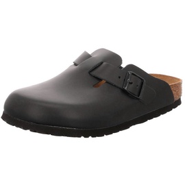 Birkenstock Boston Naturleder schmal schwarz 39