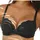 PETITE FLEUR Balconette-BH Damen weiß+schwarz Gr.85A