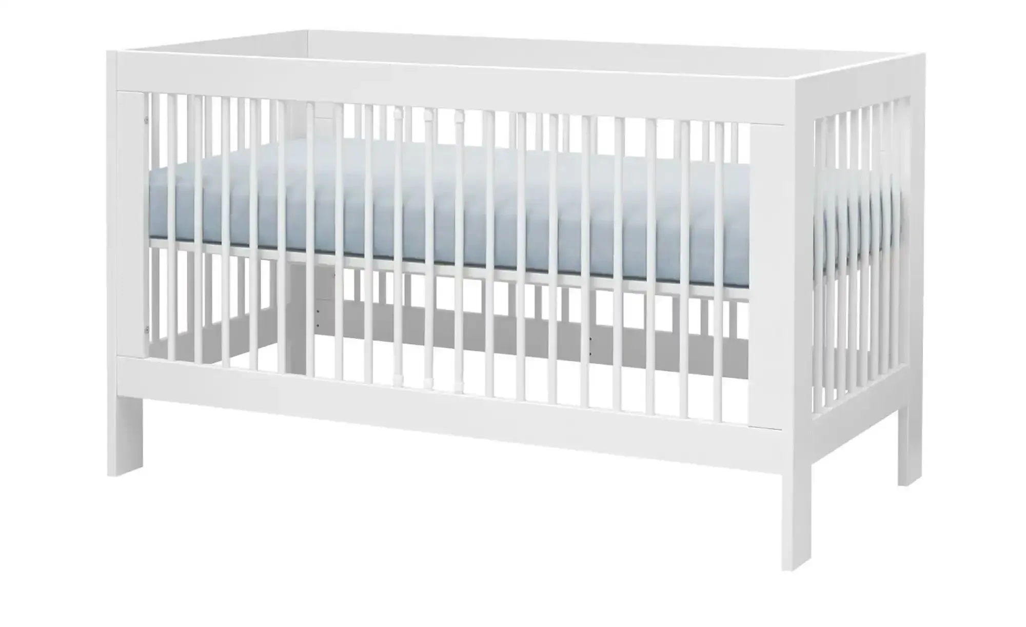pinio Babybett  Joy , weiß , Maße (cm): B: 75,5 H: 85
