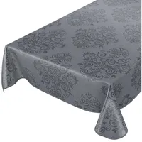 ANRO Wachstuchtischdecke Wachstuch Wachstischdecke Tischdecke abwaschbar Ranken Barock Arabeske