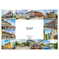 Calvendo Suhl Impressionen (Wandkalender 2026 DIN A4 quer), CALVENDO