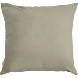 LeGer Home by Lena Gercke Kissenbezug Samt Ladina 50 x 50 cm Beige