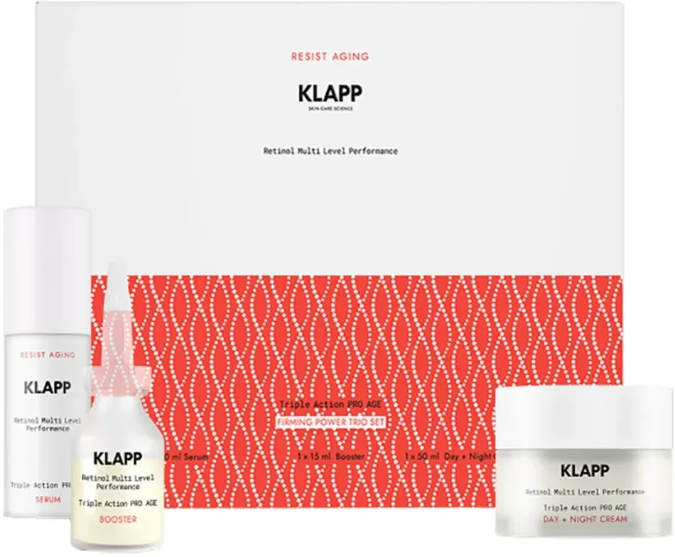 Klapp Cosmetics Resist Aging Retinol Power Trio