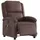 vidaXL Massagesessel Elektrisch Kunstleder 144,5 x 82 x 0 cm Braun mit Fernbedienung