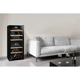 LA SOMMELIERE La Sommelière LS102DZBLACK (schwarz) Weintemperierschrank