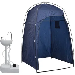 Tragbarer Camping-Handwaschbecken mit Zelt 20 L