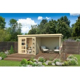28 mm Gartenhaus 472x250cm Gerätehaus Holzhaus Schuppen Holzhütte Datsche NEU