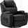 MCombo M MCombo Massagesessel Fernsehsessel Relaxsessel 7020, mit Heizung, Dreh 360° Schaukel, manuell verstellbar (schwarz-kunstleder)