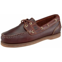 Timberland Classic Boat 2 Eye Boat Shoe brown 9 Wide Fit