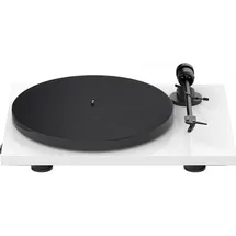 Pro-Ject E1 BT OM5e Platenspeler Voorversterkt Bluetooth Verzender - Wit, Plattenspieler, Weiss