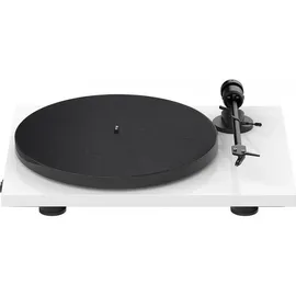 Pro-Ject E1 BT OM5e Platenspeler Voorversterkt Bluetooth Verzender - Wit, Plattenspieler, Weiss