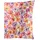 BIERBAUM 3712 Blumen Lila 135 x 200 cm + 2 x 80 x 80 cm
