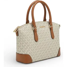 Michael Kors Murphy Large Umhängetasche Kunstleder Beige/Weiß