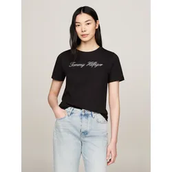 T-Shirt »NOS SCRIPT REGULAR C-NK SS«, Gr. XXS, Nos Black, , 14577710-XXS