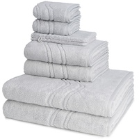 Ross Cashmere feeling Handtuch-Set (8-teilig) Handtücher 8 ct Silber