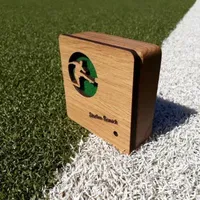 Stadion-Rausch Klangstelle Fußball Stadion Fans Stimmung Gesang Designer Stück aus Vollholz Eiche geölt mit Bewegungsmelder Aufladen über USB Kabel inkl. 100% Made in Germany NACHHALTIG - ÖKOLOGISCH - STADIONNAH