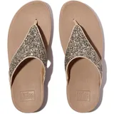 FitFlop Damen Lulu Multi-Tonal Glitter Zehentrenner, Klassischer Beige-Mix, 39 EU