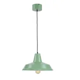 Licht-Erlebnisse Milli 1-flg. Ø 36 cm rund Metall Grün/Weiß