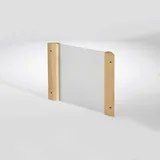 InfraWorld Eckblendschirm Design für Sauna Fichte