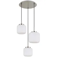 GLOBO Hängelampe Deckenleuchte Pendelleuchte Esszimmerlampe Küchenlampe 3-Flammig