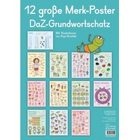Verlag An der Ruhr 12 große Merk-Poster Daz-Grundwortschatz