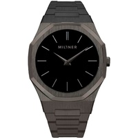 Millner Unisex-Armbanduhr Oxford Full Schwarz