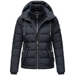 Outdoorjacke MARIKOO "Taisaa Pri", Damen, Gr. M, blau (navy), Obermaterial: 100% Polyester, Innenmaterial: 100% Polyester, Fütterung & Wattierung: 100% Polyester, Jacken, mit hochstehendem Kragen