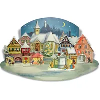 Richard Sellmer Verlag Adventskalender "Kleine Stadt im Mondschein"