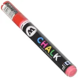 Molotow Pump Marker Chalk (nachfüllbar, 4 mm) 6 Stück rot