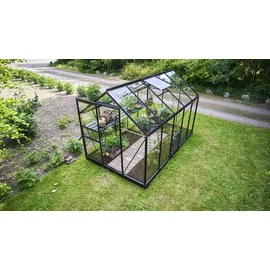 Juliana Popular 106 Alu schwarz Blankglas 3 mm 6,2 m2