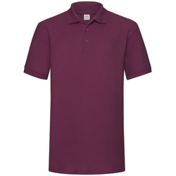 Fruit of the Loom 65/35 HEAVY POLO Herren Poloshirt in versch. Farben und Größen, burgund, 2XL