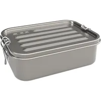 Sigg Edelstahl Lunch Box incl. Trenner aus Edelstahl, kein Kunststoff enthalte