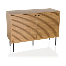 hjh living Sideboard Linno 100 x 40 x 74 cm Braun