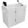 AcquaVapore Sitzbadewanne mit Tür 110 x 68 cm (S08-TH-C-L)