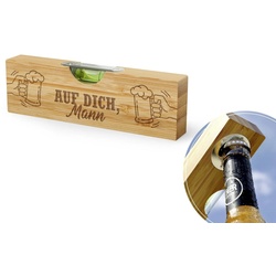 La Vida Flaschenöffner Wasserwaage mit Flaschenöffner Kapselheber Bieröffner