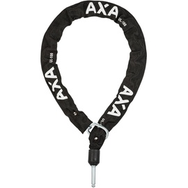 AXA basta AXA ULC 100/5,5 – Einsteckkette für Rahmenschloss – Kombinierbar mit AXA-Rahmenschlössern – 100 cm – 5,5-mm Glieder – Schwarzer Polyestermantel