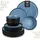 luxuskollektion Tafelservice 18-tlg. 6 Personen blau
