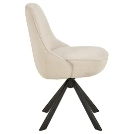 Actona Esszimmerstuhl Carlton Chenillebezug beige 2er Set