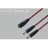 BKL Electronic BKL 075920 - DC-Kupplung auf 2x DC-Stecker