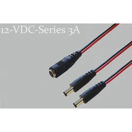 BKL Electronic BKL 075920 - DC-Kupplung auf 2x DC-Stecker