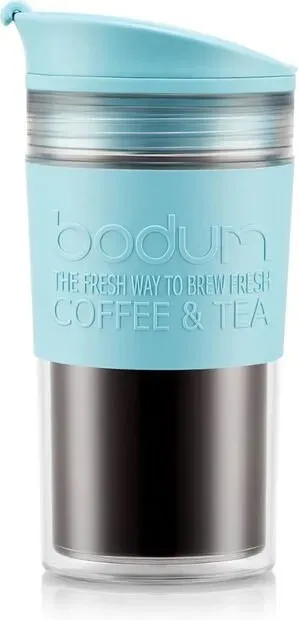 BODUM Reisebecher 350ml - Babyblau - Doppelwandsystem