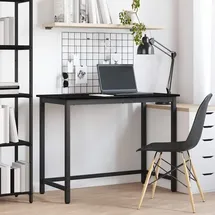 vidaXL Tisch Schwarz Eichen-Optik 80 x 50 x 76,5 cm