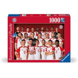 Ravensburger Puzzle 1000 Teile Puzzle FC Bayern München Saison 2023/2024 17543, 1000 Puzzleteile