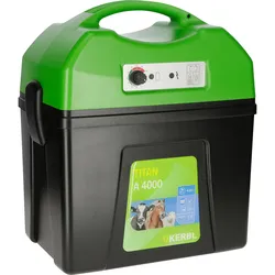 Kerbl TITAN A 4000 Weidezaungerät grün/schwarz - 392524 - grün/schwarz